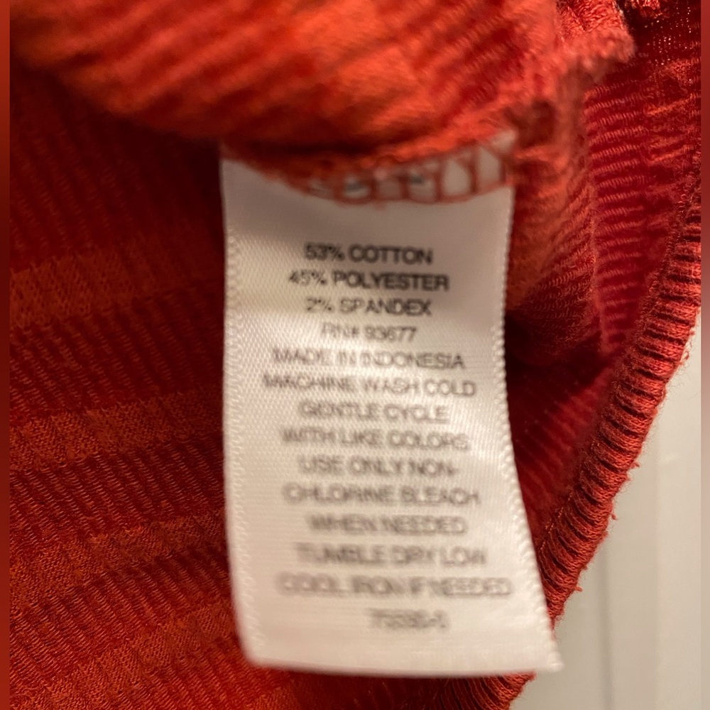a.n.a. textured mock neck top, size XXL - Picture 3 of 3